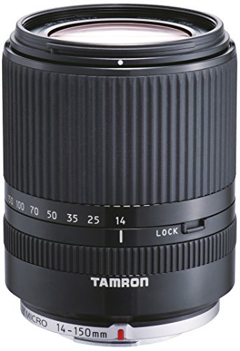 TAMRON 高倍率ズームレンズ 14-150mm F3.5-5.8 DiIII マイクロフォーサーズ用 ミラーレスカメラ マイクロフォーサーズ専用 ブラック C001F-BLACK【中古品】