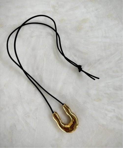 【AGMES/アグメス】WISHBONE PENDANT