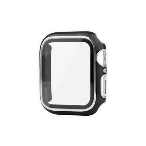 アール・エム RM-8170BKSV AppleWatch保護カバー ブラック×シルバー RM8170BKSV