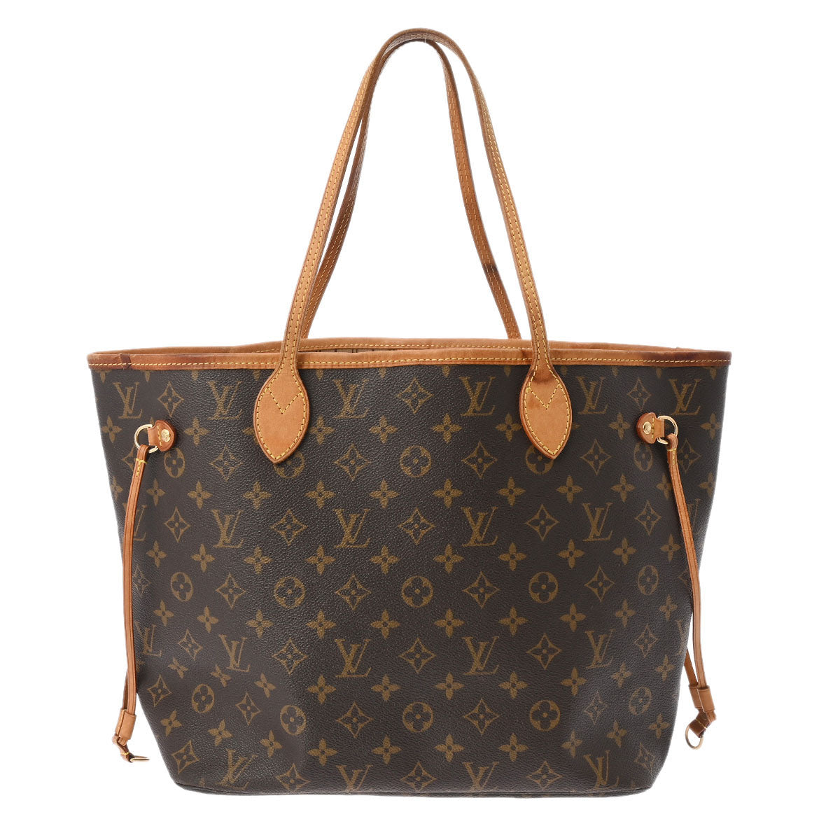 LOUIS VUITTON ルイヴィトン モノグラム ネヴァーフル MM ブラウン M40156 レディース モノグラムキャンバス トートバッグ Bランク 中古 