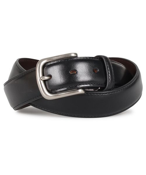 マッキントッシュ フィロソフィー MACKINTOSH PHILOSOPHY ベルト レザーベルト メンズ 本革 バックル LEATHER BELT ブラック