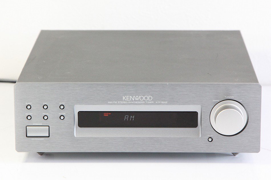 KENWOOD　ケンウッド　KTF-5002 AM-FMステレオチューナー 【中古品】