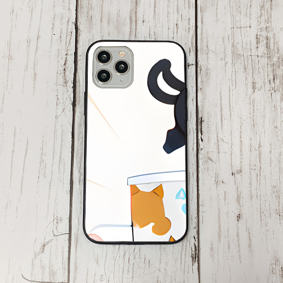 iphoneケース1-4-27 iphone 強化ガラス ねこ・猫・ネコ 箱1 かわいい アイフォン iface