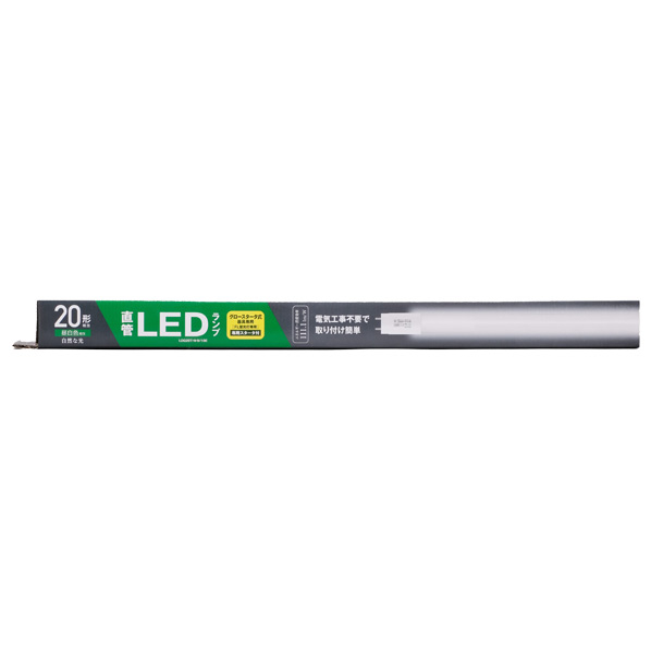 アイリスオーヤマ 20形(9．0W) 直管LEDランプ 昼白色 1本入り LDG20T･N･9/10E