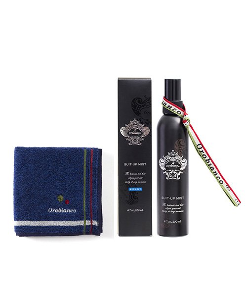 SUIT－UP MIST HANDKERCHIEF GIFT SET