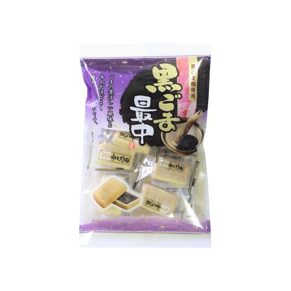 お菓子のシアワセドー 黒ごま最中 150g FCC6582-01118