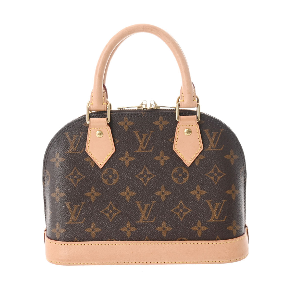 LOUIS VUITTON ルイヴィトン モノグラム アルマ BB 2WAY ブラウン M53152 レディース モノグラムキャンバス ハンドバッグ Aランク 中古 