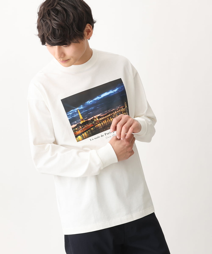 アー・ヴェ・ヴェメンズ/【フォトグラファーコラボ】ワイドシルエットロングTシャツ