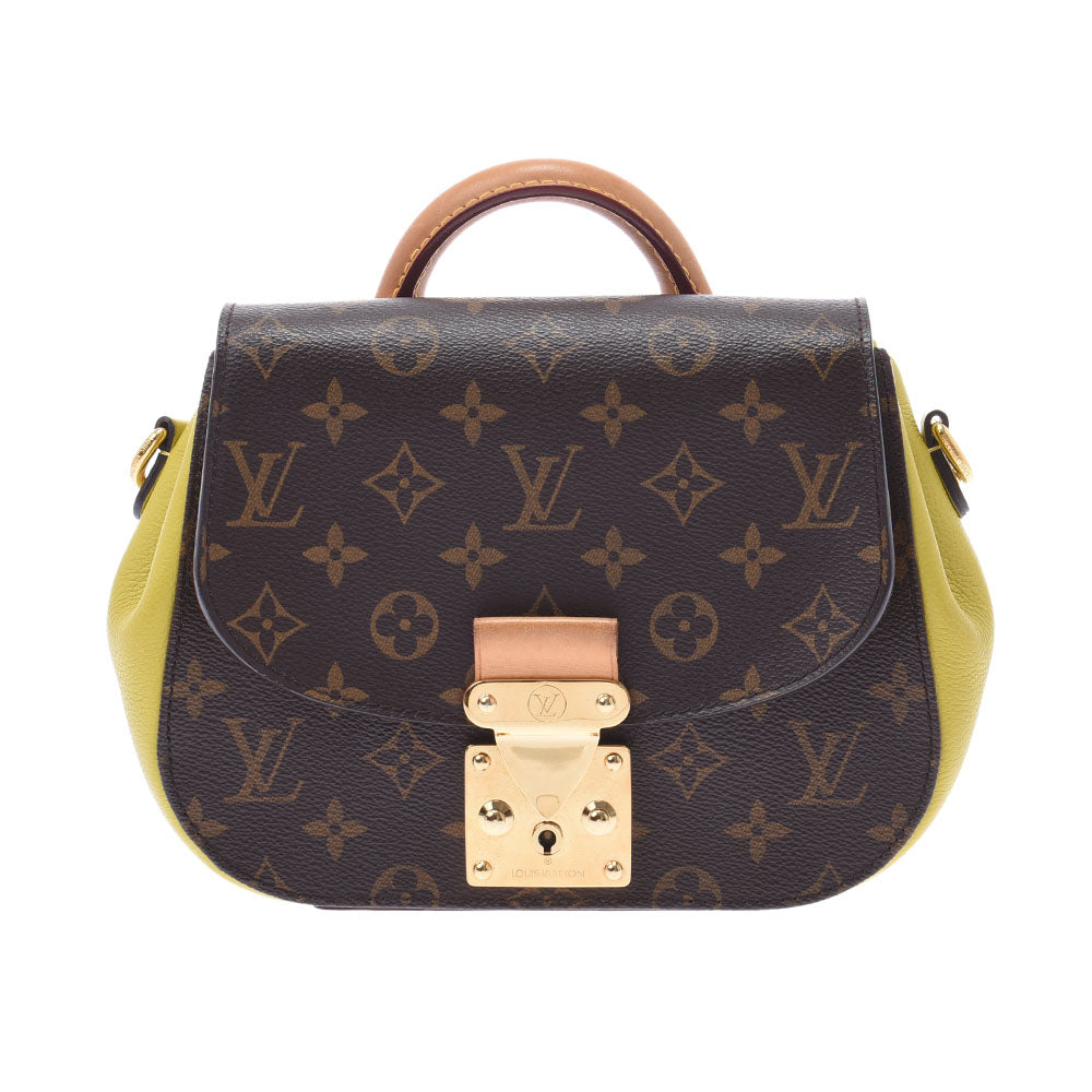 LOUIS VUITTON ルイヴィトン モノグラム エデンPM 2WAY ピスタッシュ（黄緑系） M41150 レディース モノグラムキャンバス ハンドバッグ Bランク 中古 