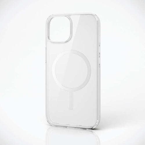 エレコム PM-A23AMAG02WH iPhone 15 ハイブリッドケース MAGKEEP PMA23AMAG02WH