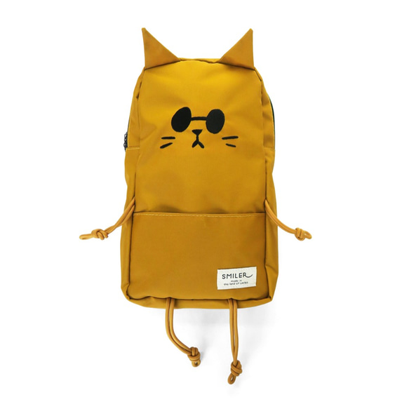 【CAT Buddy Bag - Yellow】男女兼用ボディバッグ