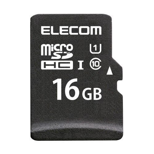 【推奨品】エレコム MF-DMR016GU11R microSDHCメモリカード(UHS-I対応)