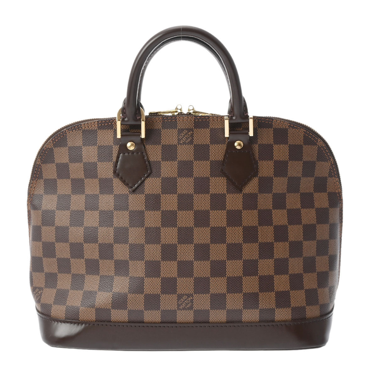 LOUIS VUITTON ルイヴィトン ダミエ アルマ 旧型 ブラウン N51131 レディース ダミエキャンバス 2WAYバッグ Bランク 中古 