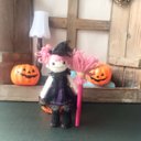 あみぐるみ　ハロウィンウィッチ