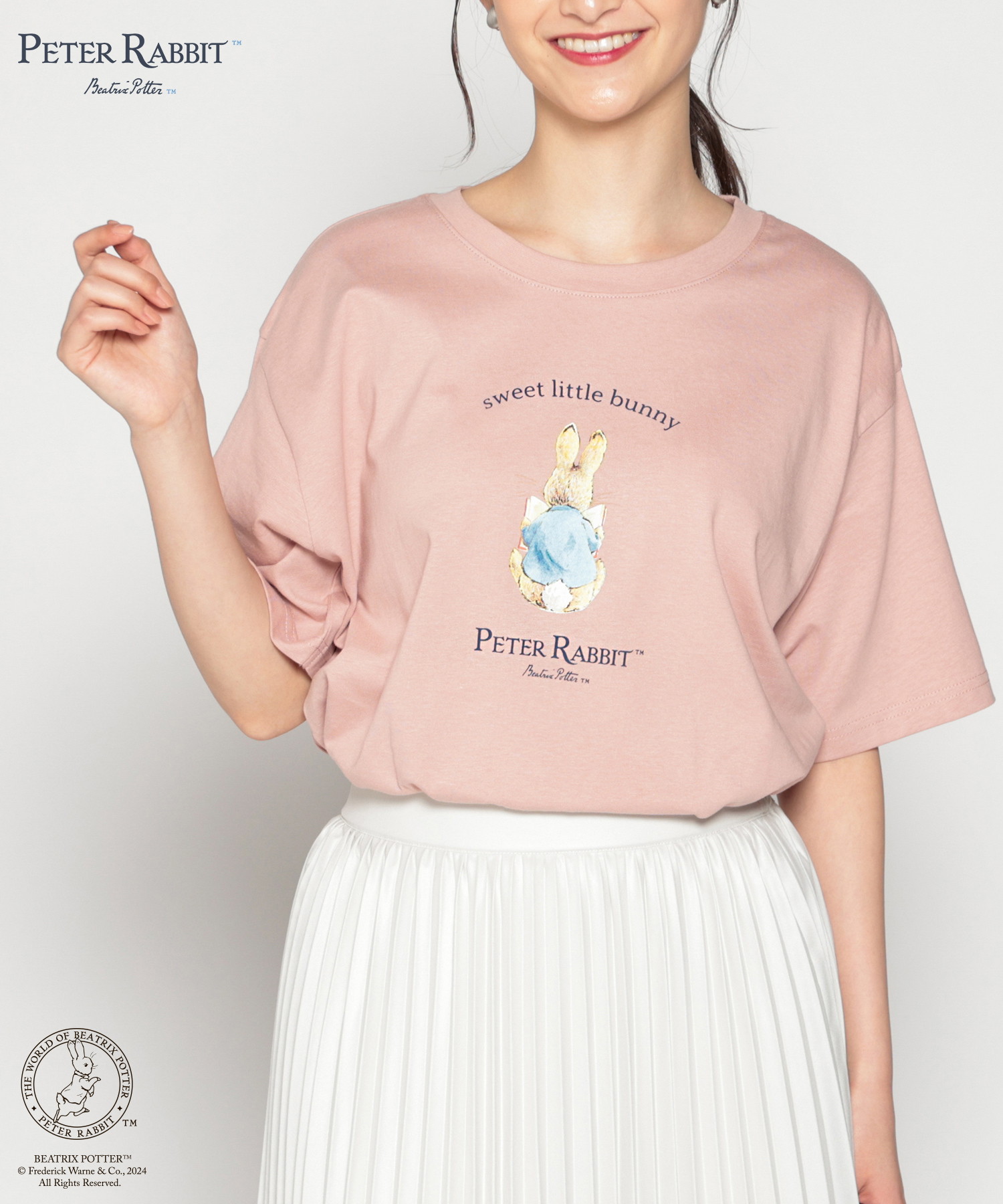 シネマクラブ/ピーターラビット（ＴＭ）／Ｔシャツ トップス Tシャツ カットソー 半袖