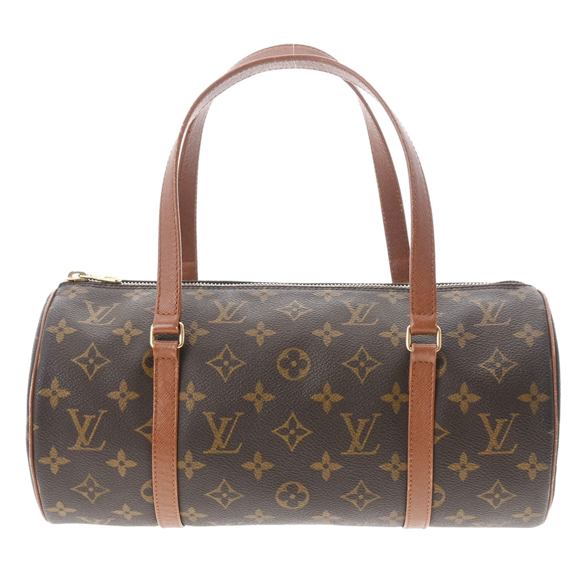 LOUIS VUITTON ルイヴィトン モノグラム パピヨン GM 旧型 ブラウン M51365 レディース モノグラムキャンバス ハンドバッグ ABランク 中古 