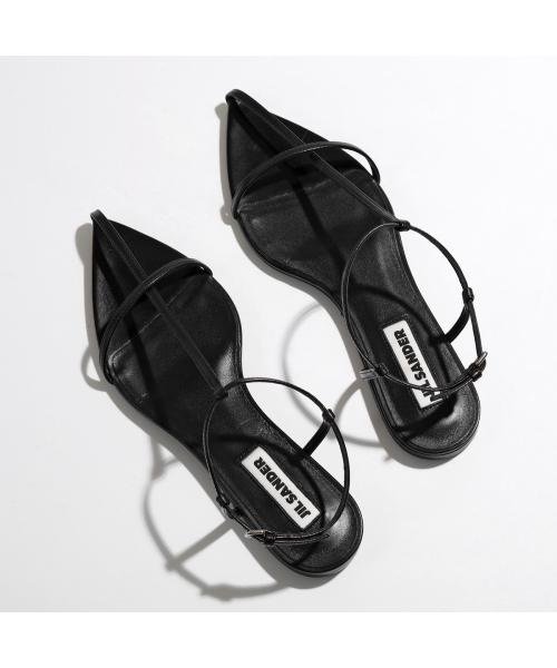 JIL SANDER フラットサンダル J15WP0081 P6521 レザー