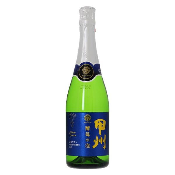 キッコーマン食品 マンズ 酵母の泡 甲州 ブリュット 白 720ml x6 4935874300542 1セット(6本)（直送品）