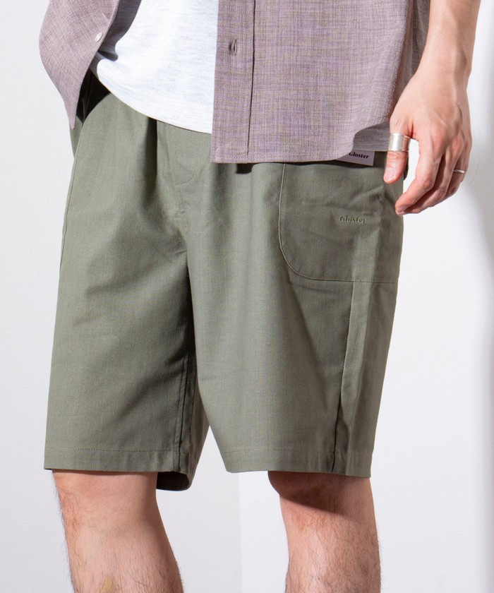 GLOSTER/【GLOSTER/グロスター】BEACH PANTS SHORTS イージーショーツ