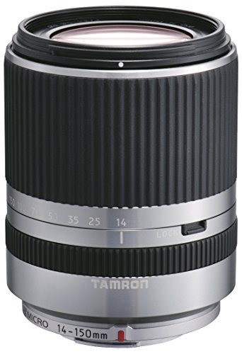 TAMRON 高倍率ズームレンズ 14-150mm F3.5-5.8 DiIII マイクロフォーサーズ用 ミラーレスカメラ マイクロフォーサーズ専用 シルバー C001F-SILVER【中古品】