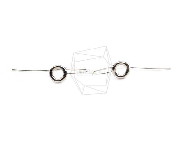 ERG-2461-R【2個入り】カーブプレートフック,Curved Plate Hook Earring