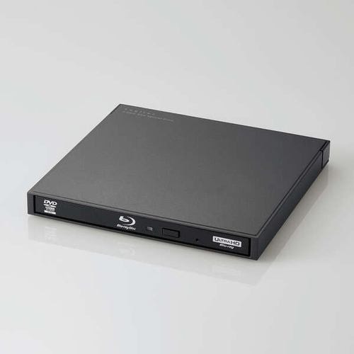 【推奨品】ロジテック LBD-PWB6U3CVBK Type-C ポータブルBD 再生 編集 書込ソフト付（ブラック） ブラック LBDPWB6U3CVBK