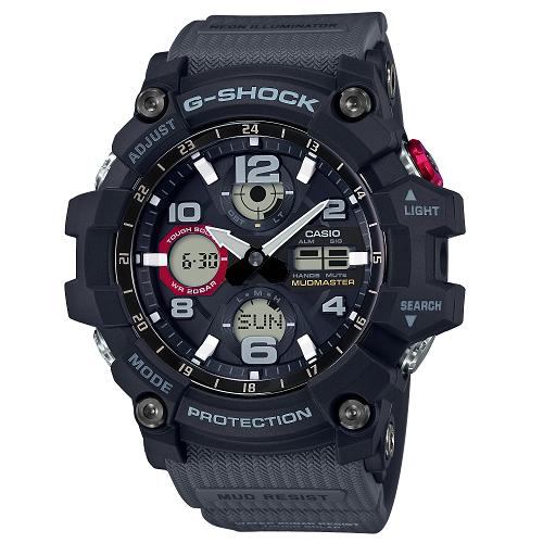 カシオ GWG-100-1A8JF G-SHOCK MASTER OF G MUDMASTER 20気圧防水 タフソーラー電波モデル