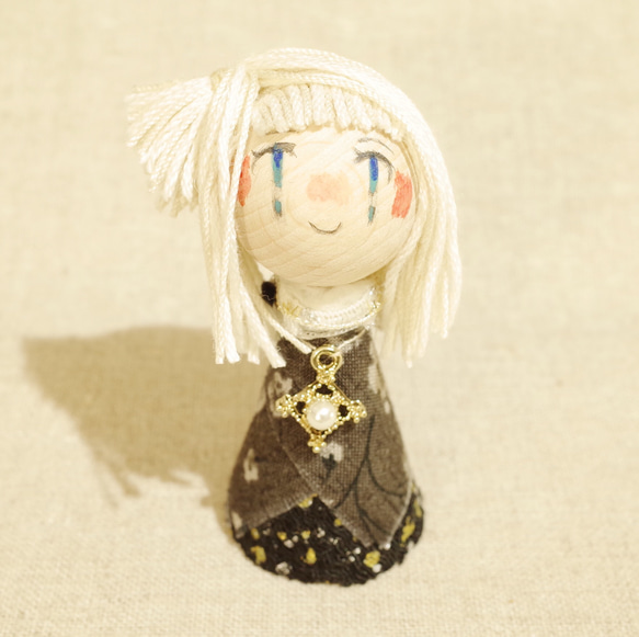 Creema限定 Xmas nollen kokeshi