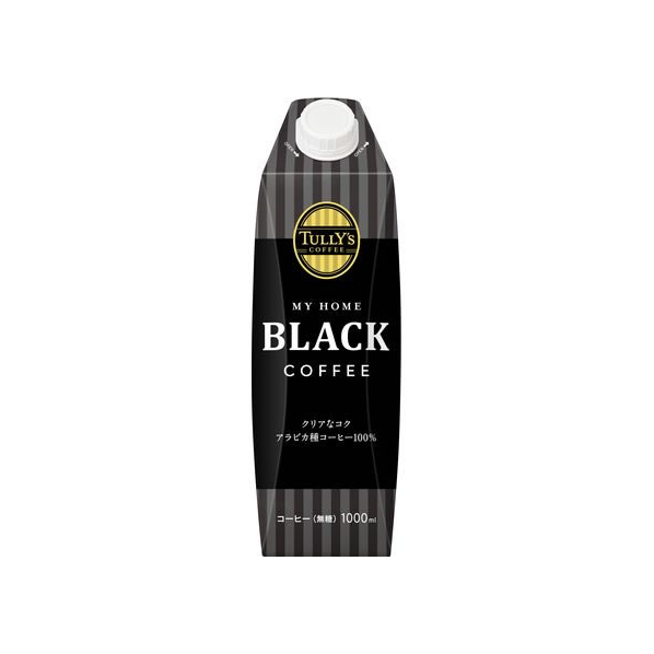 伊藤園 TULLY’S COFFEE BLACK 1L FCB7752