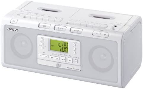 SONY CDラジカセ W78 ホワイト CFD-W78/W【中古品】