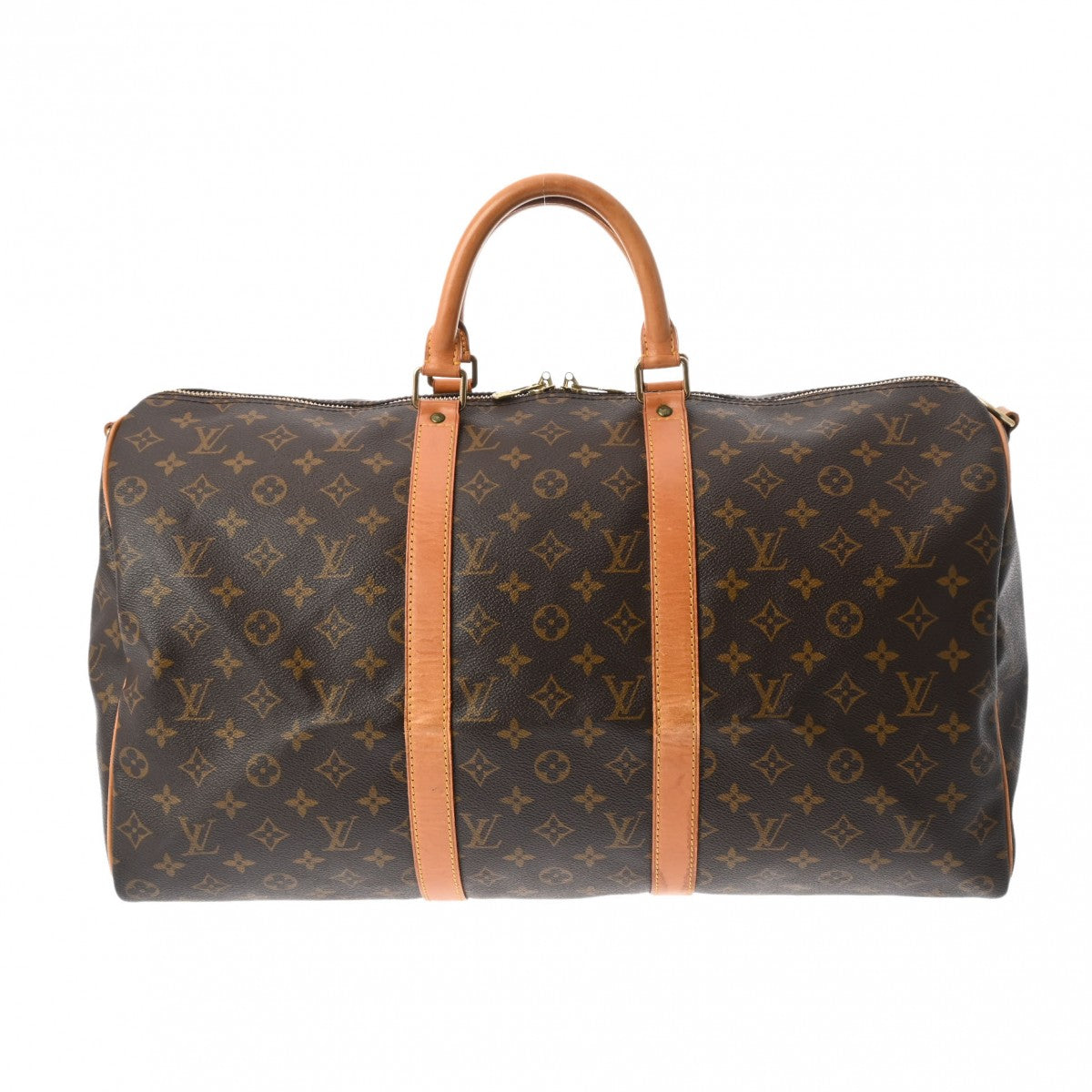 LOUIS VUITTON ルイヴィトン モノグラム キーポル バンドリエール 50 ブラウン M41416 ユニセックス モノグラムキャンバス ボストンバッグ Bランク 中古 