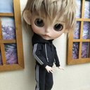 1/6人形用服ジッパー付き  黒色パーカージャージセットアイシードール男の子