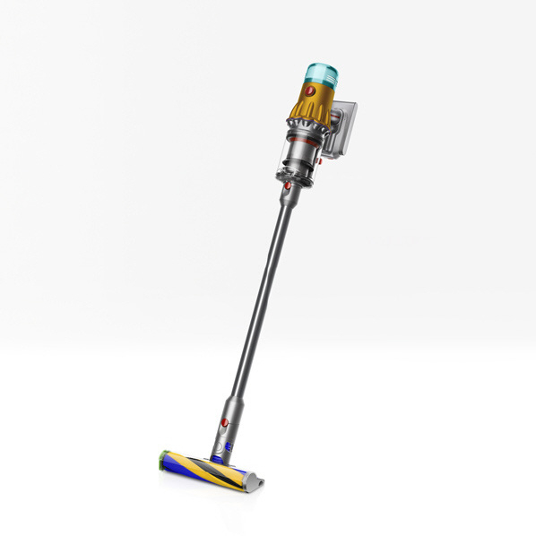 ダイソン サイクロン式コードレススティッククリーナー Dyson V12 Detect Slim Absolute イエロー/アイアン/ニッケル SV46ABL