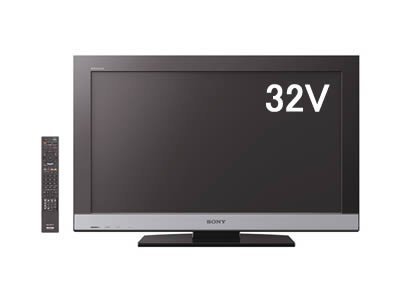 SONY 32V型 液晶テレビ ブラック BRAVIA KDL-32EX300/B【中古品】