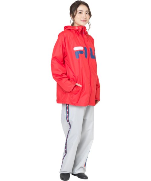 FILA フィラ レインパーカー  雨具 カッパ 合羽 レインウェア 梅雨 サイクル 自転車