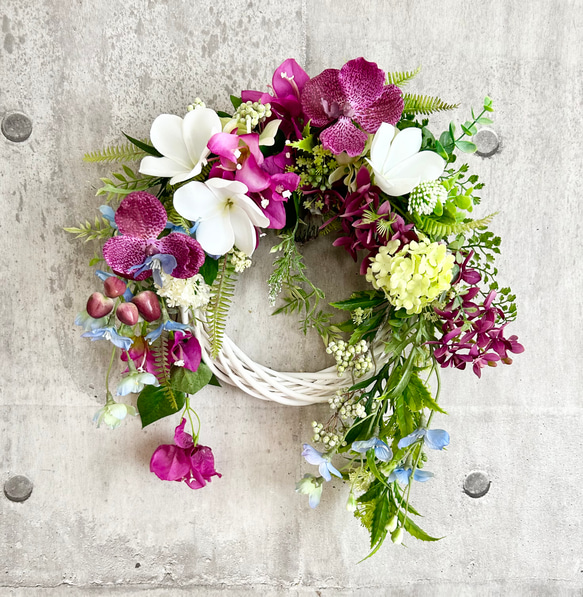 Bougainvillea wreath II