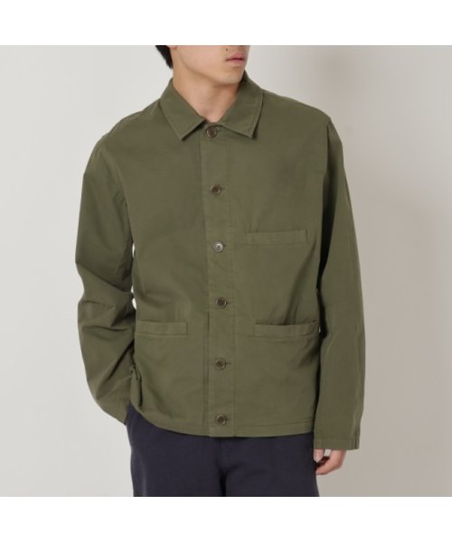 アーペーセー ジャケット シャツアウター カーキ メンズ APC H02783 COEPY JAA