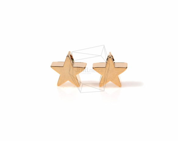 PDT-568-G【4個入り】スターチャーム,Tiny Star Charm/6mm x 6mm