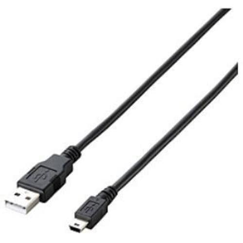 エレコム U2C-JM15BK エコUSB2.0ケーブル(mini-Bタイプ) 1.5m