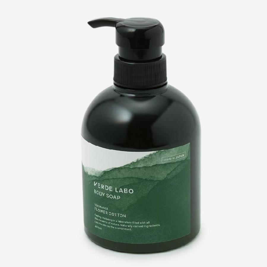 VERDE LABO フラワーコットン ボディソープ 400ml