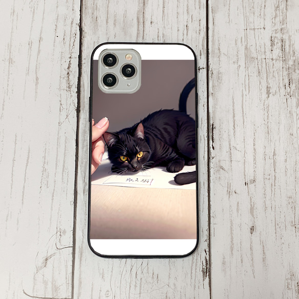 iphoneケース2-4-38 iphone 強化ガラス 猫・ねこ・ネコちゃん 箱19 かわいい アイフォン iface