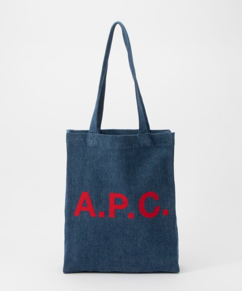 アーペーセー A.P.C. COFBW M61442 トートバッグ メンズ バック 手提げ 鞄 ロゴ コットン デニム プレゼント お祝い 記念 お出かけ トー