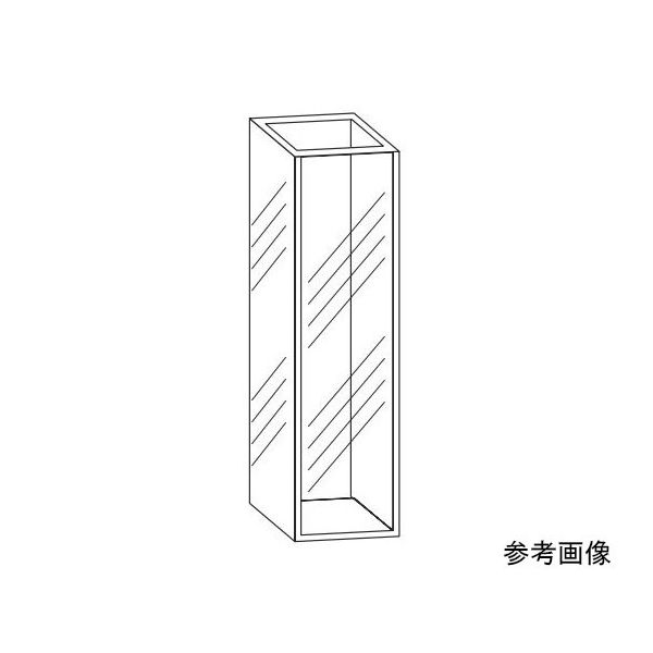 東ソー 蛍光セル（全面透明） 1.700mL 合成石英 T-3-ES-5 1個 64-9351-17（直送品）