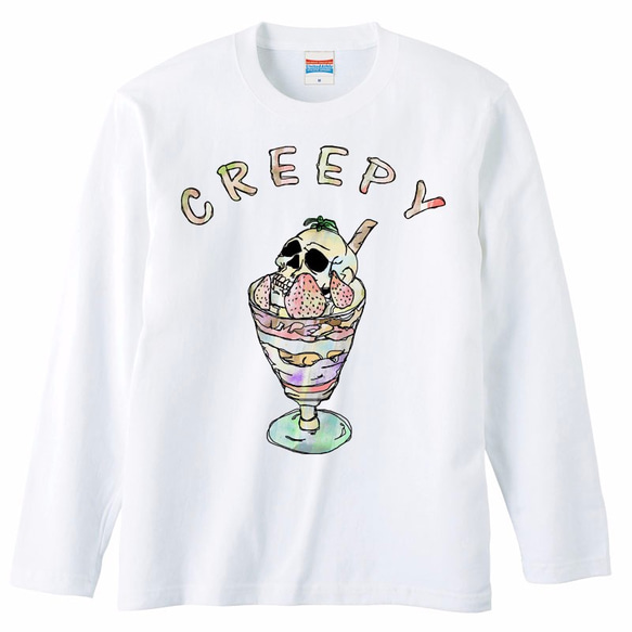 [ロングスリーブTシャツ] Creepy parfait