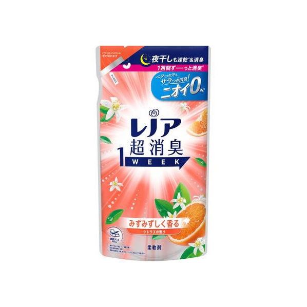 Ｐ＆Ｇ レノア超消臭1week シトラスの香り 替 380mL FC680MS