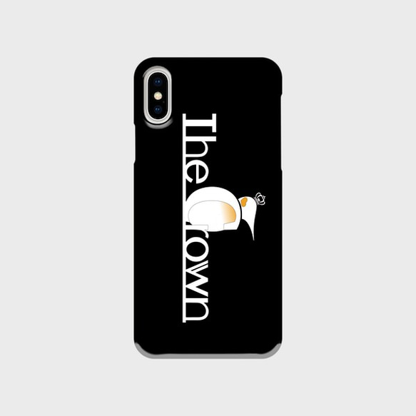 iPhoneケース:ロゴ(Black)