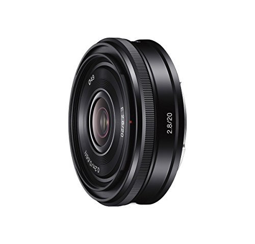 SONY 単焦点レンズ E 20mm F2.8 ソニー Eマウント用 APS-C専用 SEL20F28【中古品】