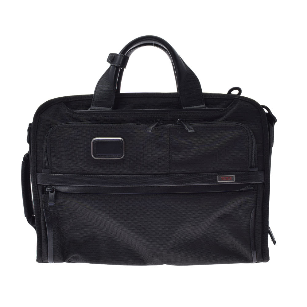 TUMI トゥミ ビジネスバッグ 3WAYバッグ 黒 メンズ ナイロン/レザー ビジネスバッグ Aランク 中古 