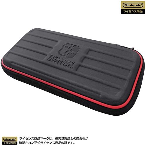 ホリ NS2-016 タフポーチ for Nintendo Switch Lite ブラック×レッド