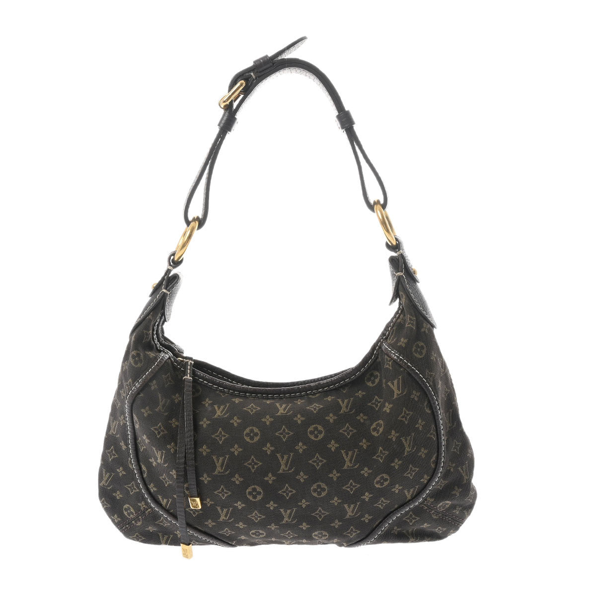 LOUIS VUITTON ルイヴィトン モノグラム ミニラン マノンPM エベヌ M95621 レディース モノグラムミニラン ショルダーバッグ ABランク 中古 